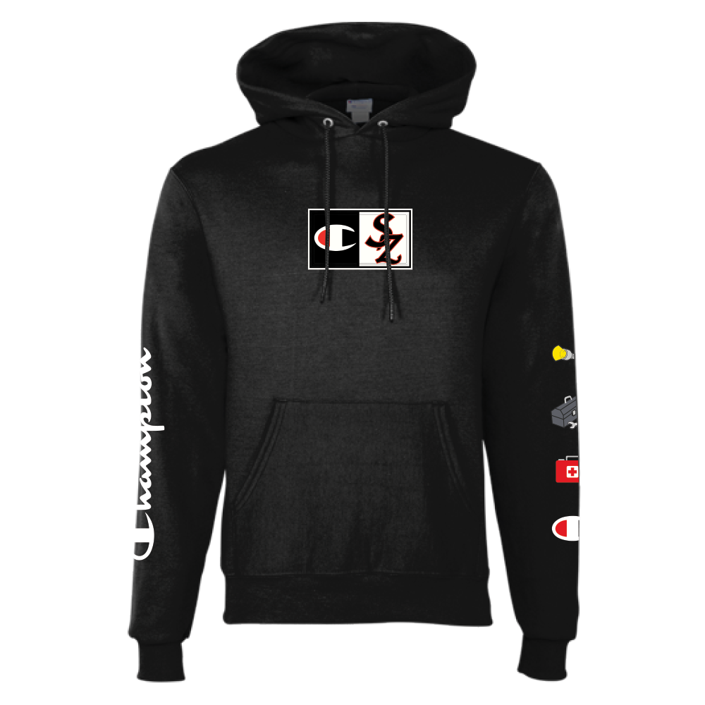 PREORDER Skermz Powerblend Icon Hoodie - [BLACK]