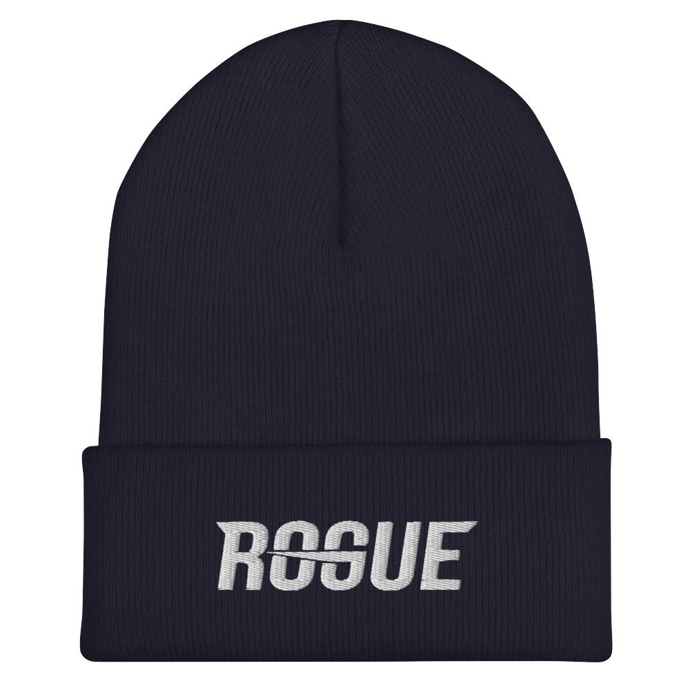 Rogue 2025 Wordmark Beanie Navy