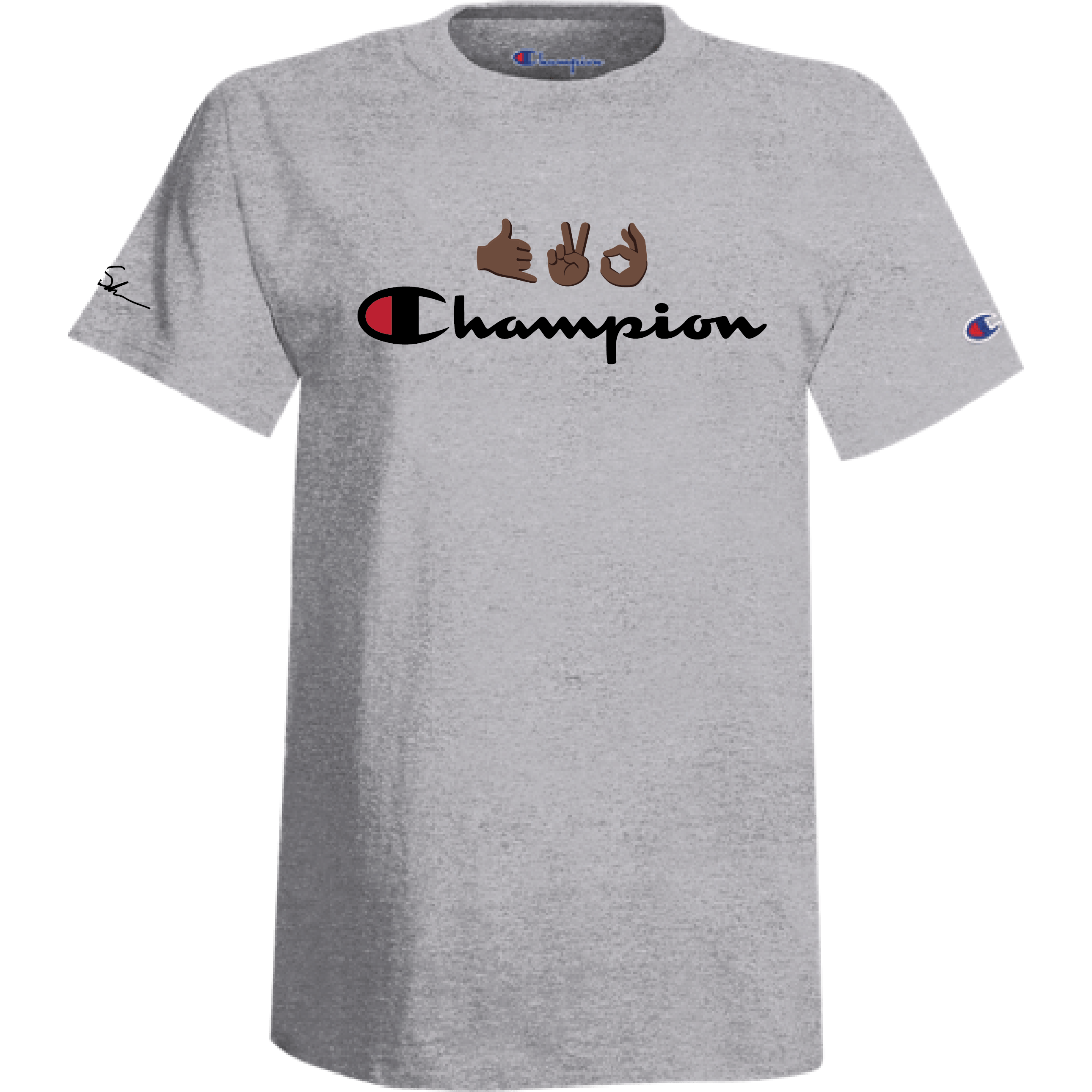 PREORDER KingSchratz - Champion Short Sleeve Tee [LIGHT STEEL]