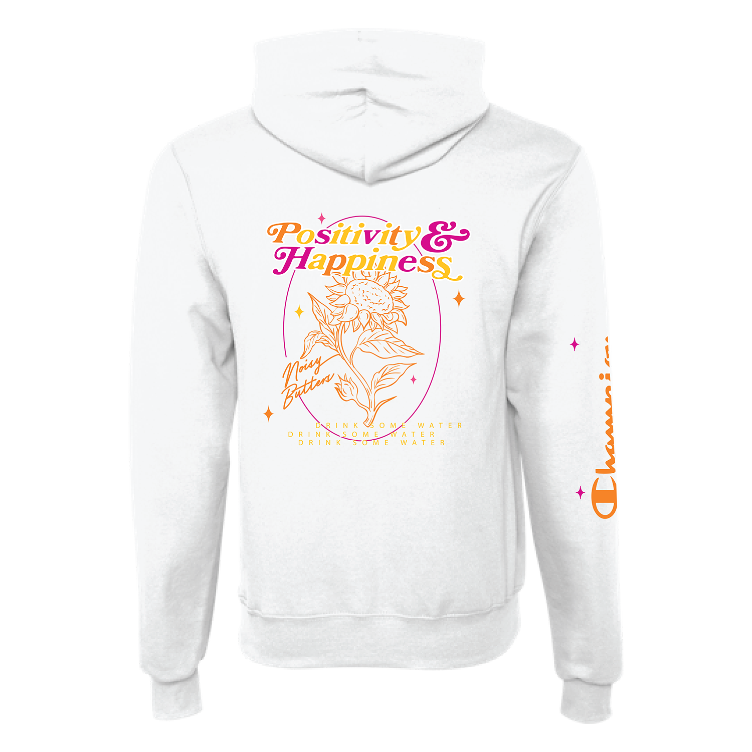 PREORDER NoisyButters - Champion Pullover Hoodie [White]