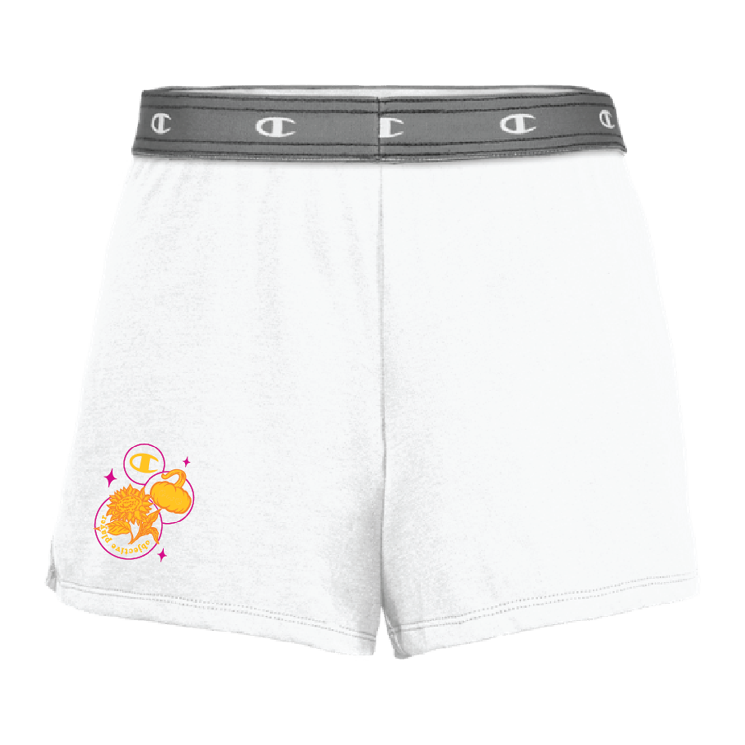 PREORDER NoisyButters - Champion Essential Short [White]