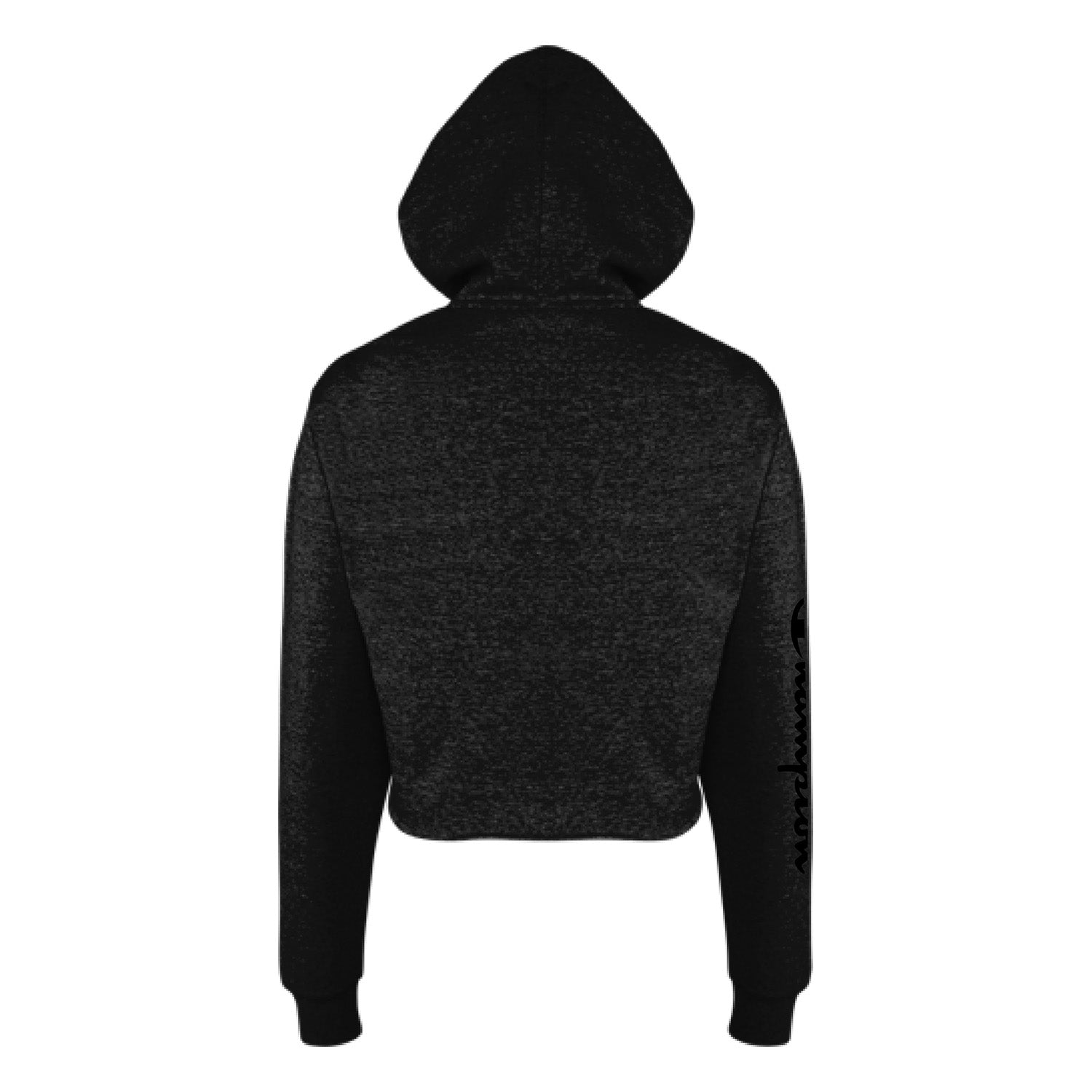 PREORDER DreInDallas - Champion Crop Pullover Hoodie [Black]