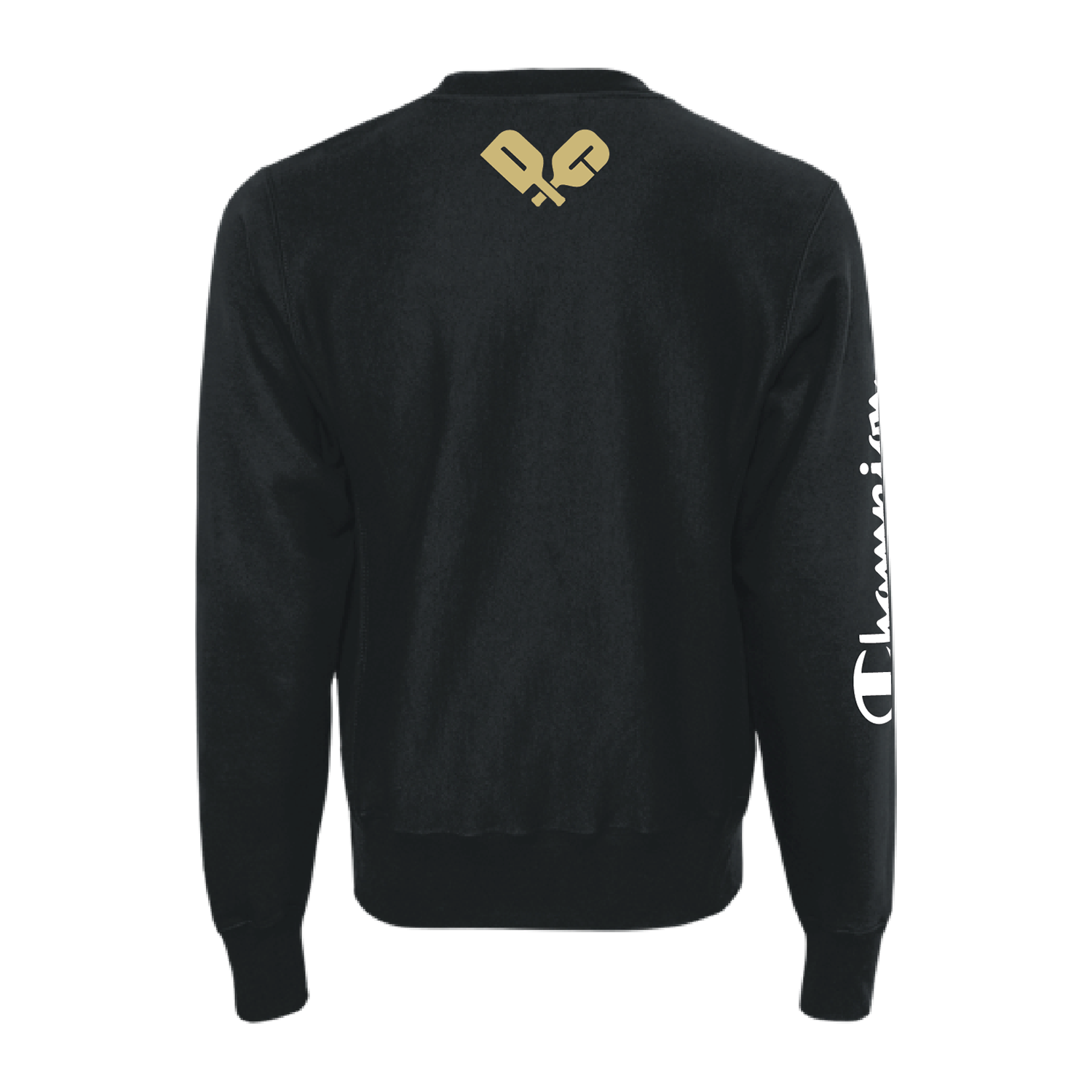 DC Pickleball - Champion Crewneck - Gold [Black]