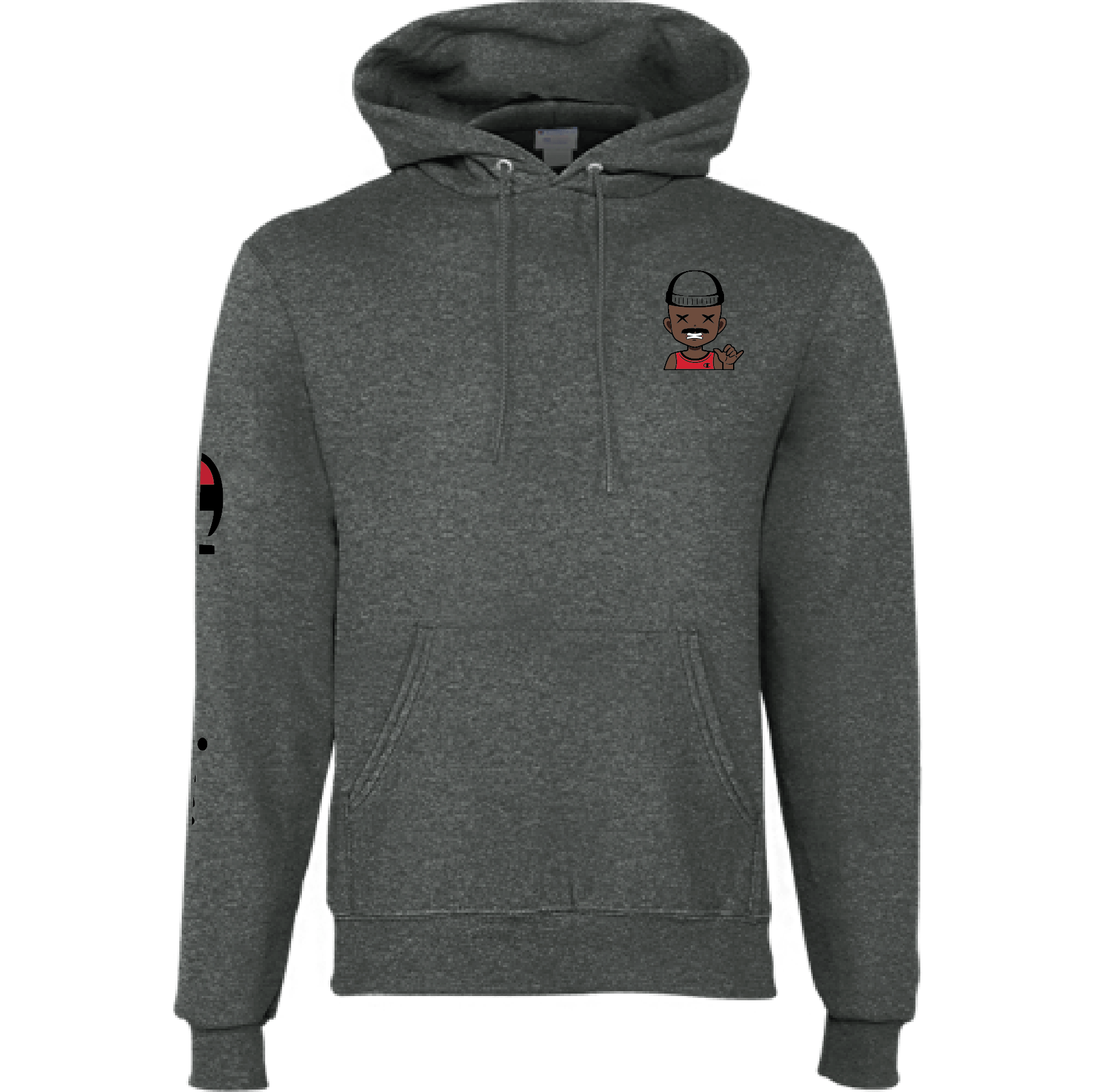 PREORDER KingSchratz - Champion Powerblend Hoodie [CHARCOAL HEATHER]