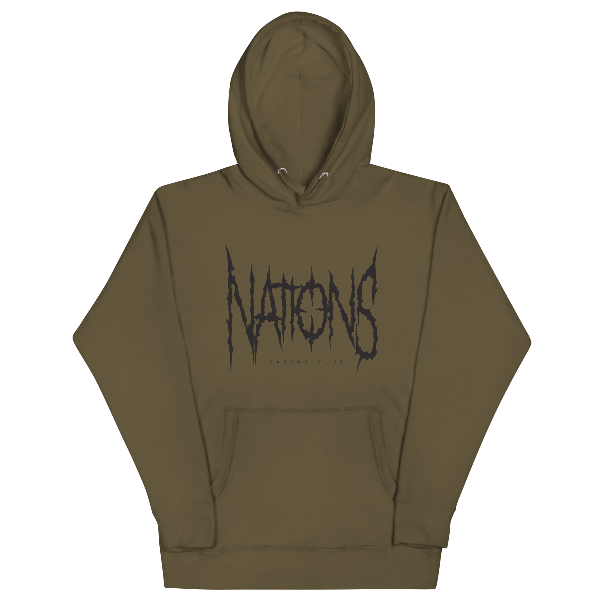 Heavy Metal Gaming Hoodie - Military Green