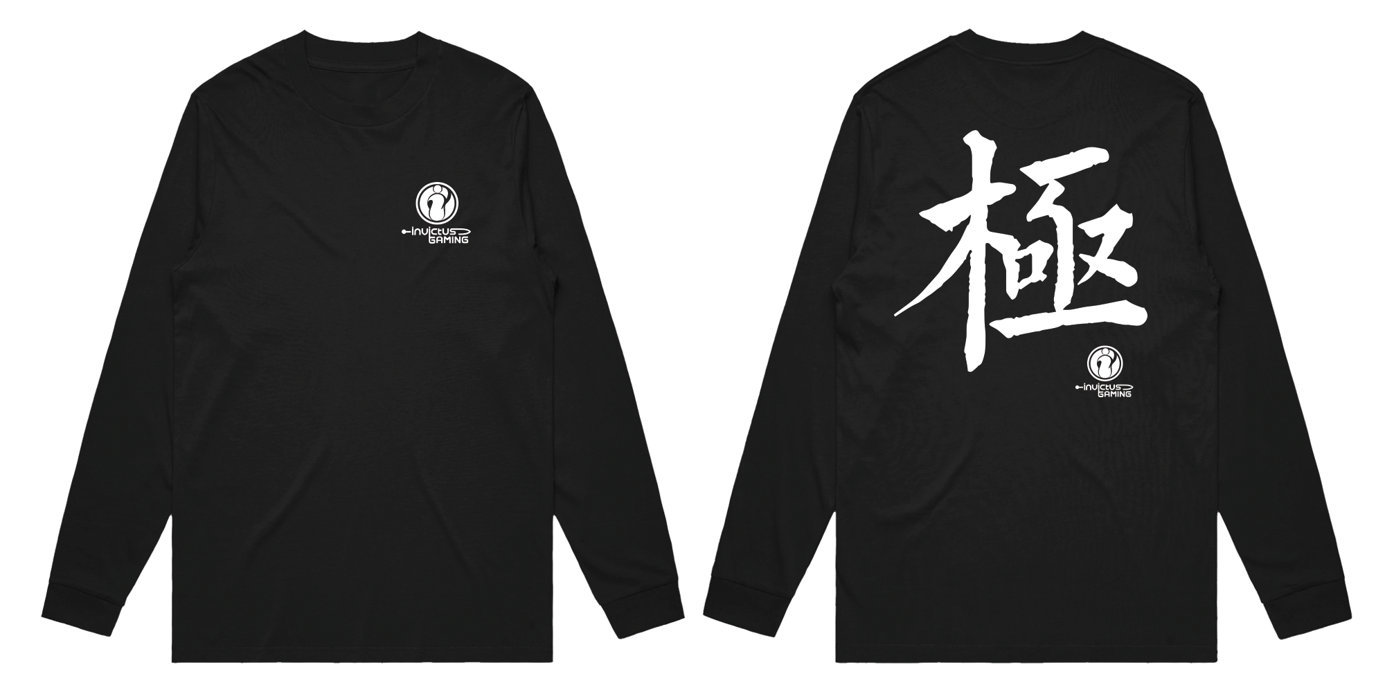 Invictus - Symbol Long Sleeve Tee [Black]